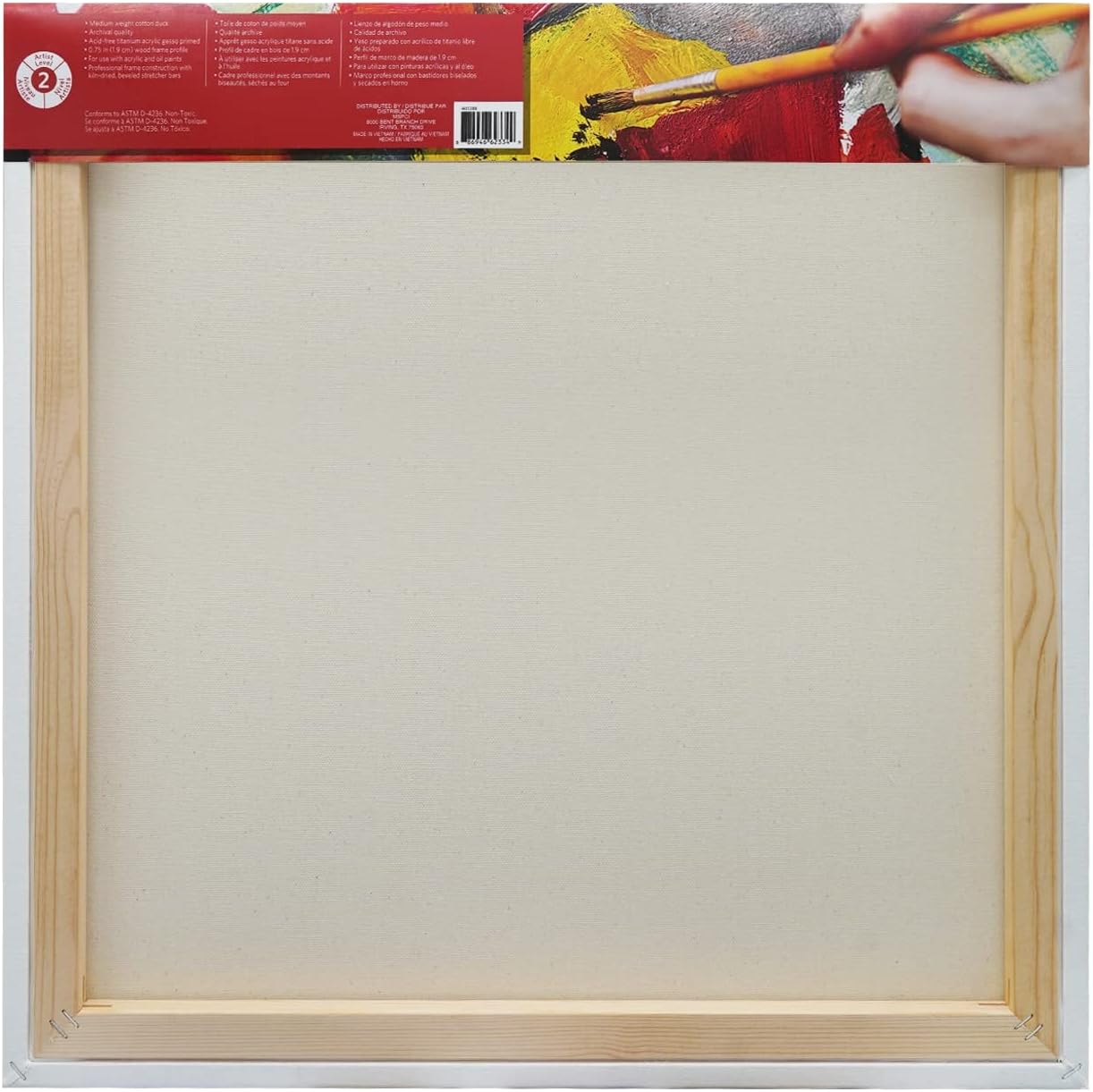 Artist's Loft Level 2 Gallery Wrapped Traditional Canvas, 12 Pack