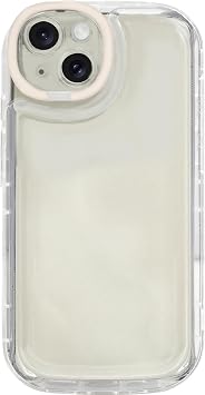 iPhone 13 Case, TPU Case, Clear Back, Acta Case, Pushing Activity, Acrylic Stand Storage, Clear, Transparent Smartphone Cover, Mobile Cover ZI L Geel