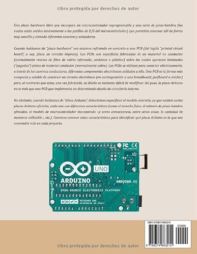Manual de Arduino: Curso Práctico. E y S, control, sensores, red, placa, wi-fi, BT, códigos. Tomo 2 (Manuales de Arduino) (Spanish Edition) - Thumbnail 2
