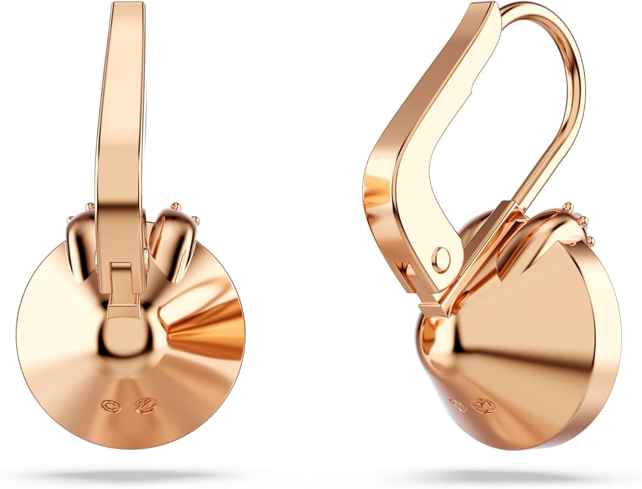 Amazon.co.jp: 【スワロフスキー】Bella V ドロップピアス, ラウンド