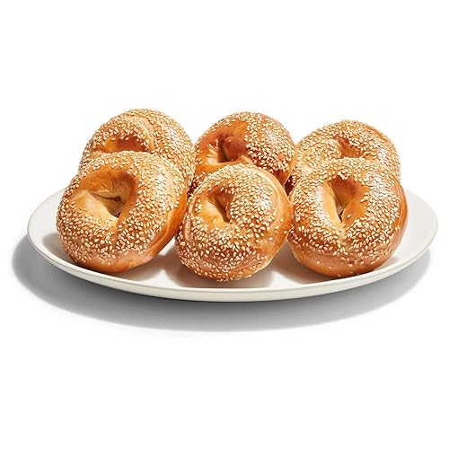 Whole Foods Market Bagel de semillas de sésamo 6 unidades