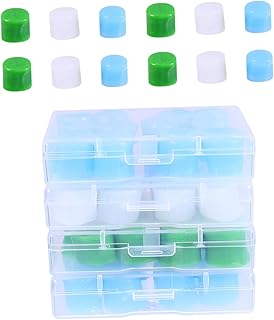 24pairs Silicone Learning Earplugs Sounds Blocking Earplugs for Sleep Noise-canceling for Shooting Range