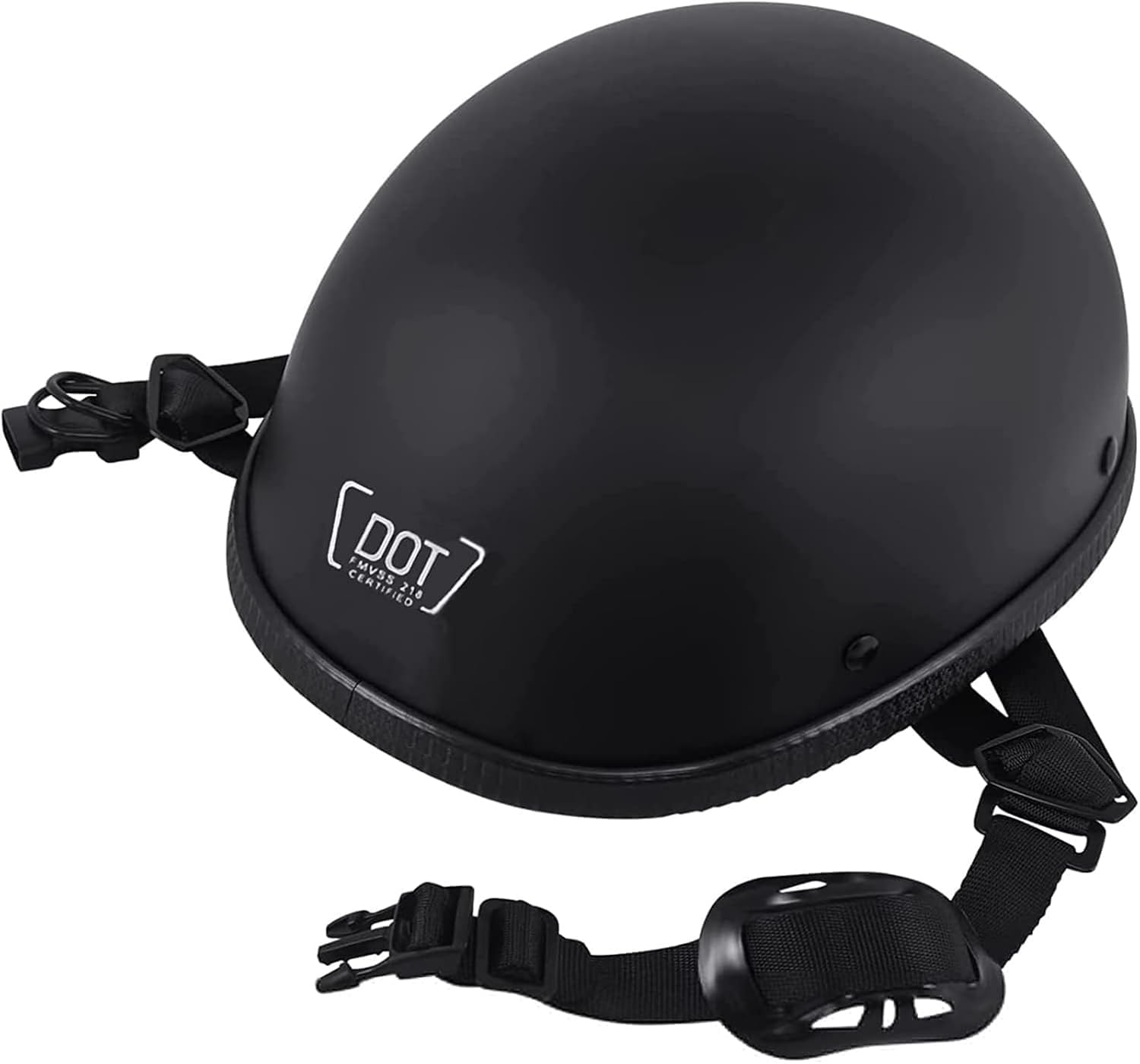 Retro Style Motorcycle Half Helmet - Classic Design Half Motorcycle Helmet, DOT Certified