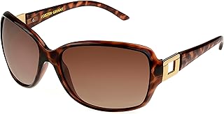 Foster Grant Polarized Sunglasses For Women, Brown Tortoise Shell Sunglasses