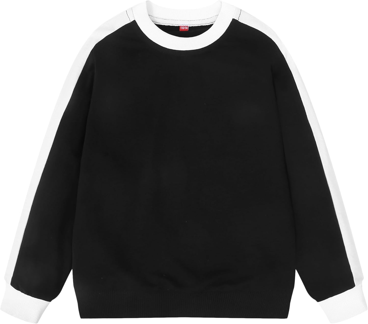 GFQLONG 3 Pack Toddler Boy Girl Cotton Crewneck Sweatshirt Kids Lightweight Long Sleeves with Stripe Fall Fashion Tops - Image 7