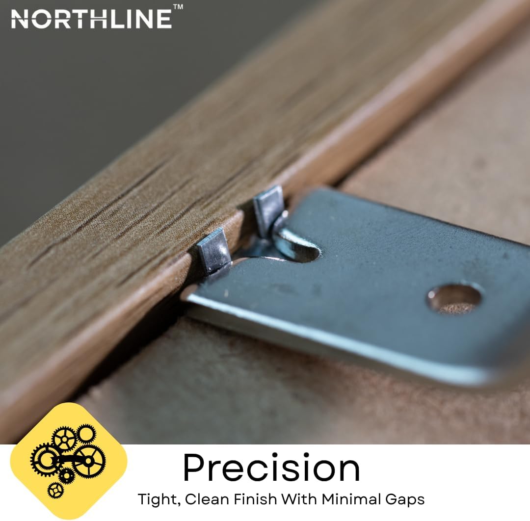 NORTHLINE Glazier Point Driver with Magnetic Head – Framing Tool for Picture Frame Hardware & Window Glazing, Includes 75 Glazier Points