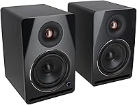 Rockville APM6B V2 6.5" Bluetooth Powered Studio Monitors Pair, 100W RMS/400W Peak, 43Hz-22kHz Pro Audio