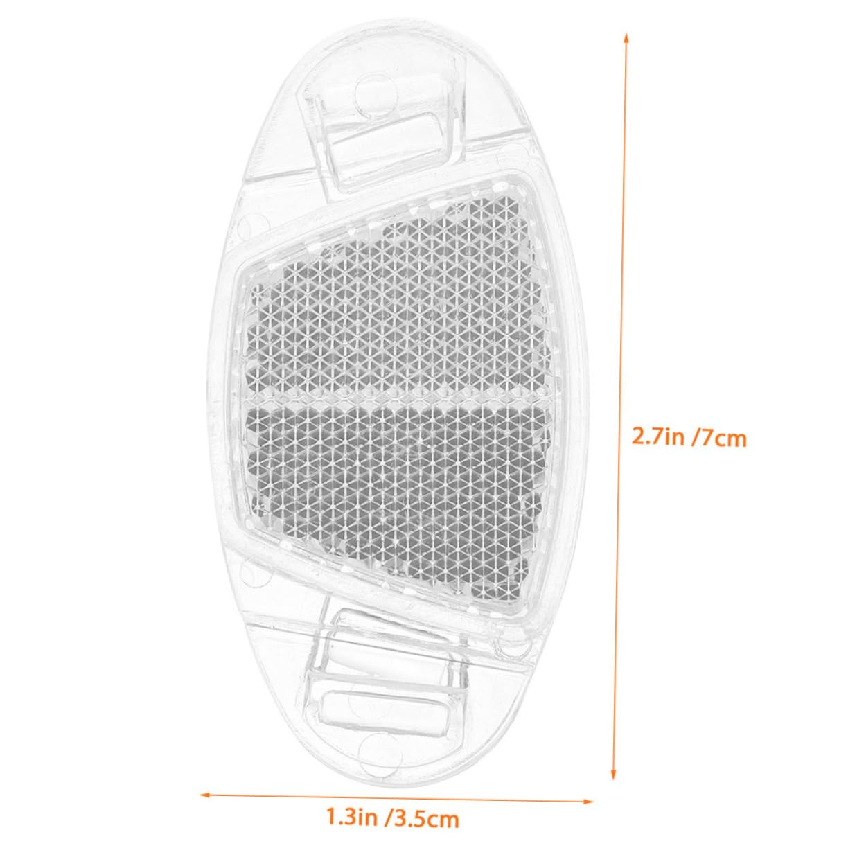 SUPVOX 8pcs Safety Bike Reflectors Professional Wheel Reflectors for Bikes Night Riding Warning Set