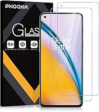 Phoona Schutzfolie für OnePlus Nord 2 5G, 2 Stück OnePlus Nord 2 Panzer Schutz Glas Displayschutzfolie, Frei von Kratzern,...