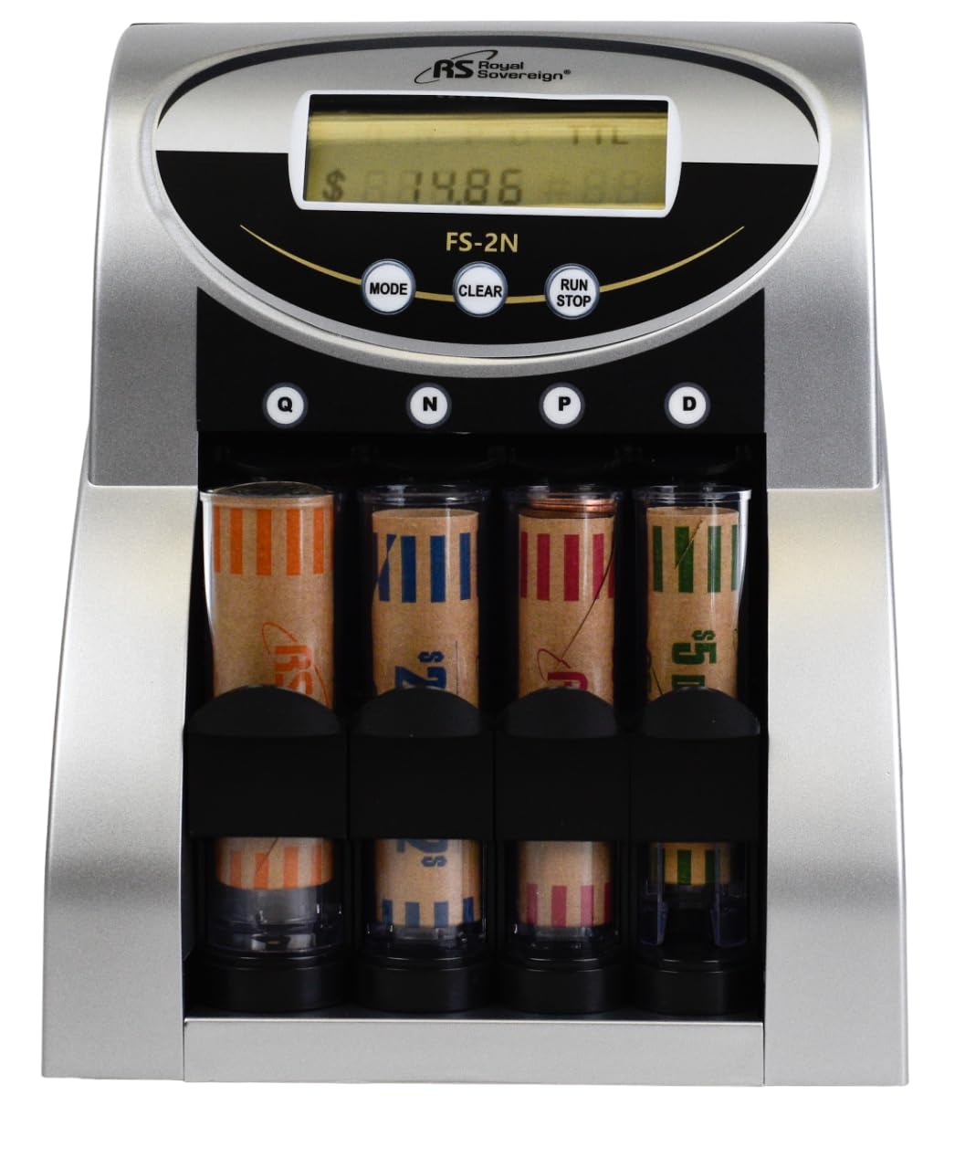 Snapklik.com : Royal Sovereign Electric USD Coin Counter/Sorter, 2 Rows