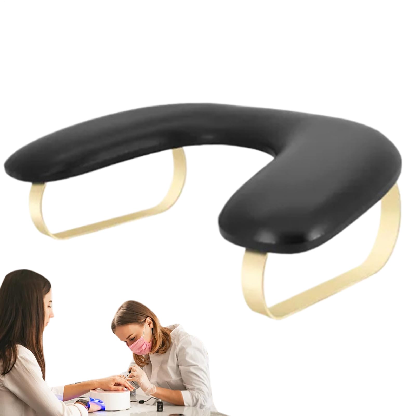 Poggiamano Unghie Cuscino Rimovibile, Cuscino per Mano Unghie, Bracciolo da | Supporto Mani per Manicure per Tecnico Unghie, Manicure, Pedicure, Guanciale Mano, Supporto Tavolo, Tecnico Ped