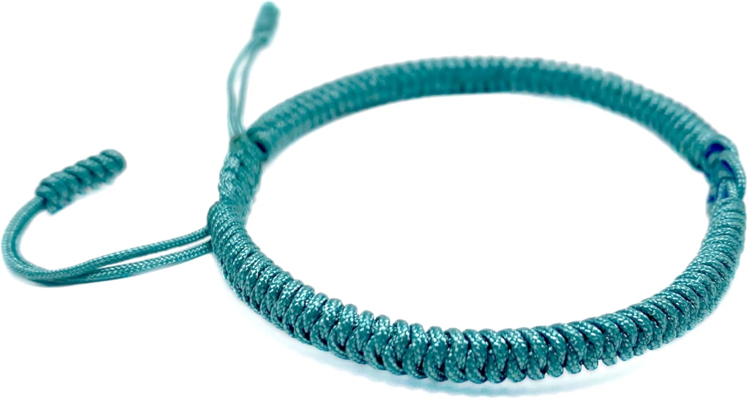 LAMIBEE Infinity Love Multicolor Bracelet for Men Women, Tibetan Lucky Amulet Knot Bracelet, Woven Thread String for Friend and Couple, Peace and Protection - Image 3