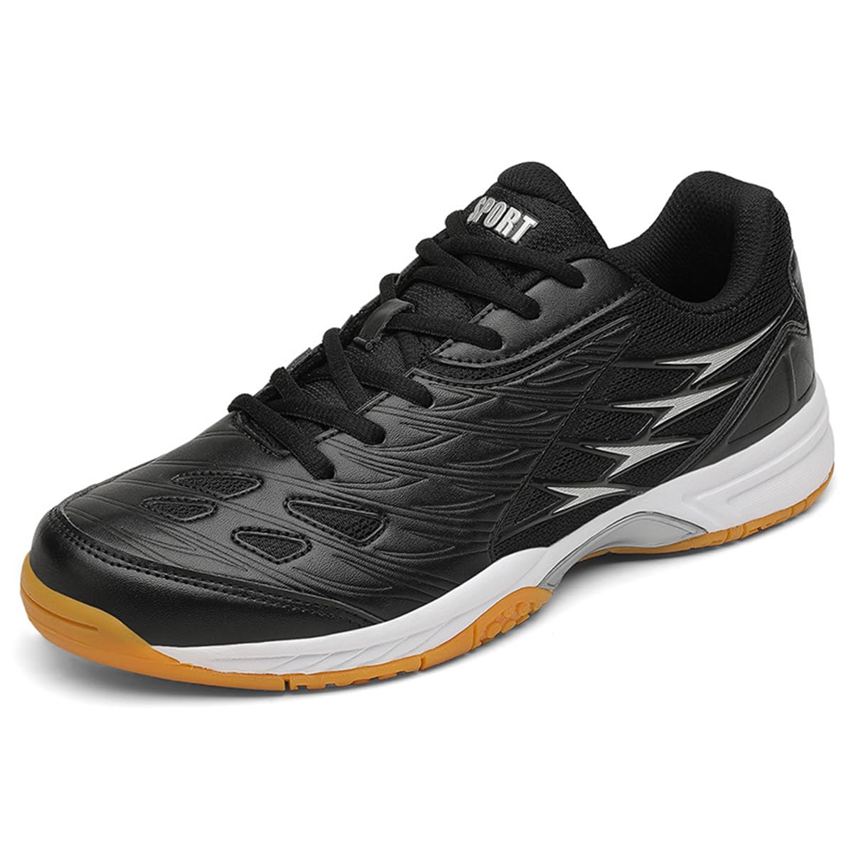 Zapatillas de Bádminton para Hombre Antideslizantes, Resistentes al Desgaste, Deportivas para Tenis, Cómodas, para Entrenamiento de Bádminton y Squash