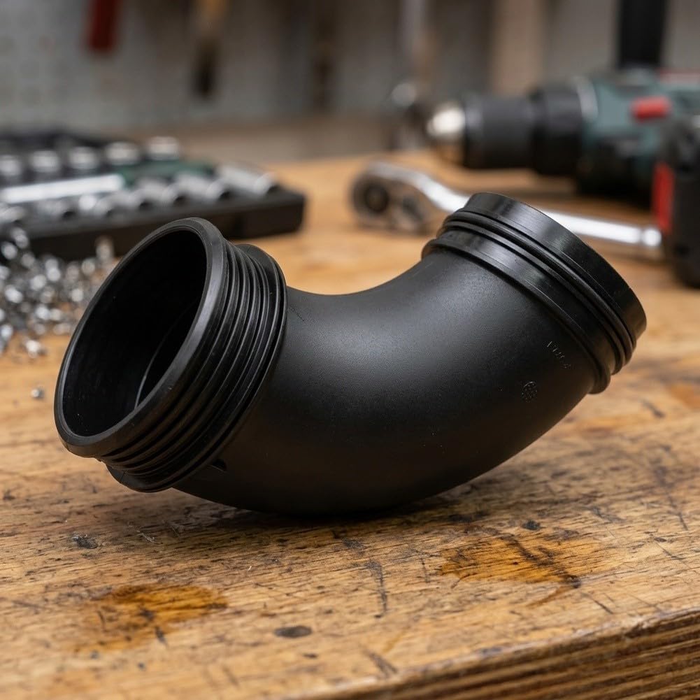 Tubo Flexible Metal Negro Repuesto Soplador para hojas Tubo Flexible
