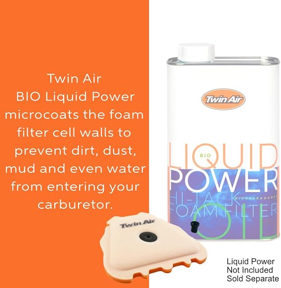 Twin Air Foam Air Filter for Yamaha YZ/WR & Fantic XXF/XEF (2019-2025)