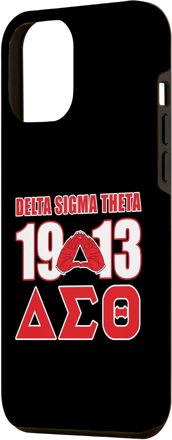 Delta Sigma Theta Sorority Paraphernalia, Delta 1913 HBCU Case for iPhone 12 Pro Max
