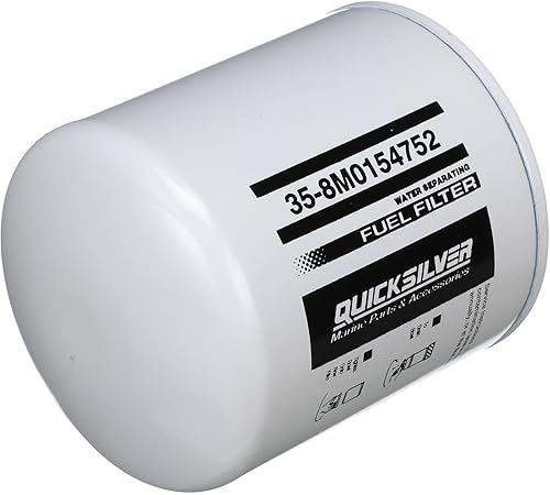 Miniatura 3 de Quicksilver 8M0154752 Filtro de combustible separador de agua para motores fueraborda Yamaha seleccionados