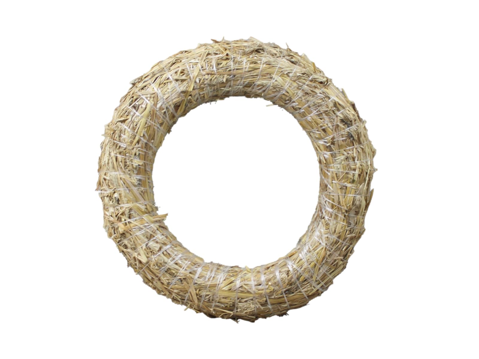 Strohkranz Ø 30 cm - 10 Stück – Natürliche Strohform für Kränze, Türdekorationen & Floristik – Handgefertigter Stroh-Rohling für Weihnachten, Ostern & saisonale Bastelideen