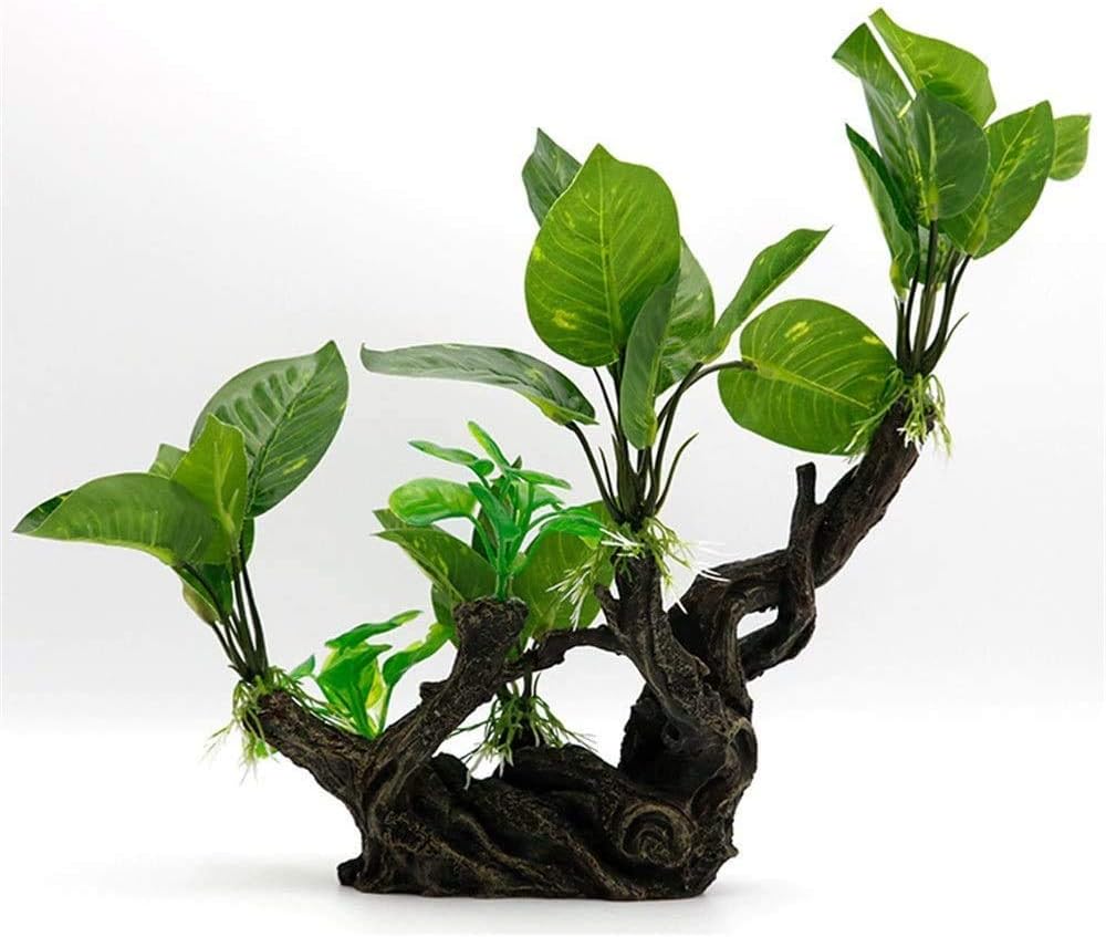 Aquarium Décor Thematic Ornaments Artificial Aquarium Ornament Freshwater Aquarium Plants Fish Tank Landscaping Simulation Grass for Home