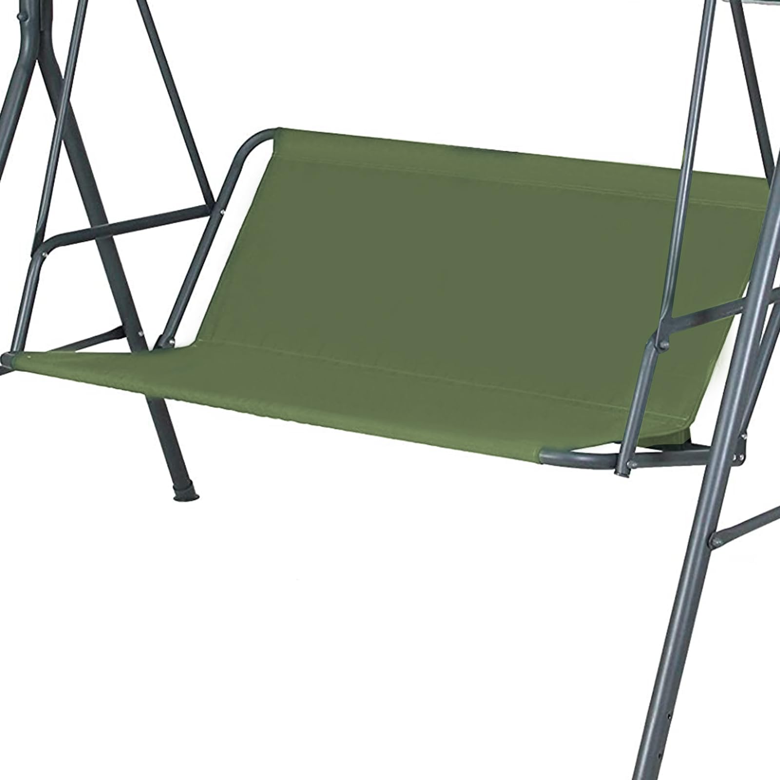 Housse de siège de balançoire de jardin, housse de rechange de chaise de jardin, housse de siège de rechange pour balancelle hollywoodienne, tissu Oxford 900D, pour l'extérieur 2 et 3 places (vert
