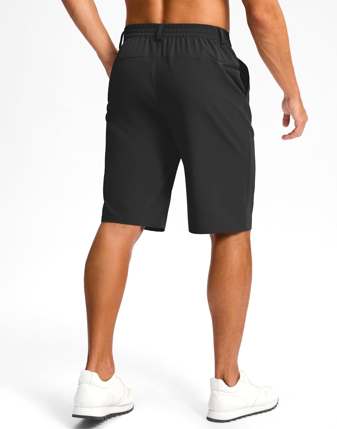 G Gradual Casual Shorts for Men 11" Lightweight Men's Golf Shorts Stretch with 3 Pockets Quick Dry Summer Breathable Shorts - Image 2