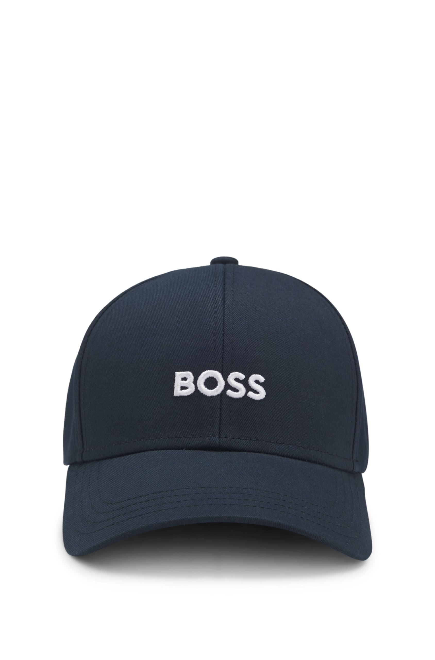 BOSS Kids Cotton Logo Baseball Cap Dark Blue One Size