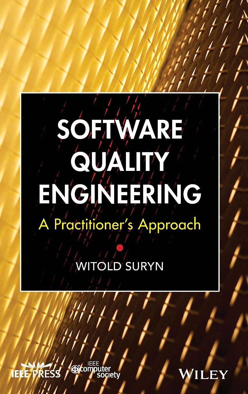 Buy Software Quality Engineering: A Practitioner's Approach — BookShops.in