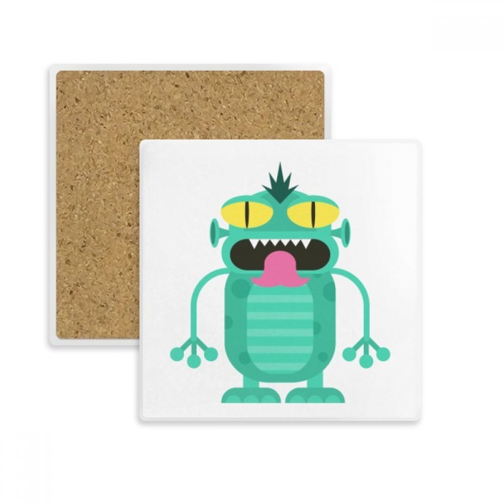 Tasse Coaster alien en pierre absorbante idée cadeau originale cuisine