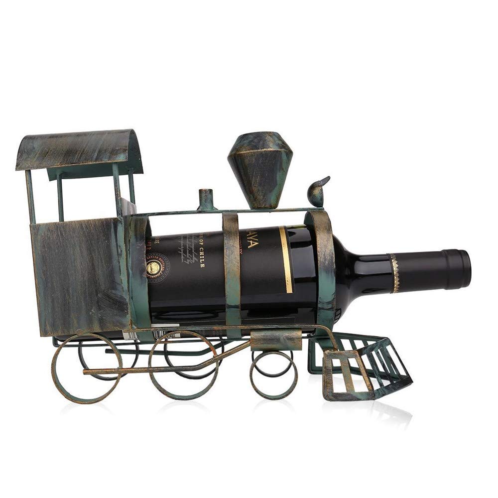 WSDJJ Small Wine Wack Holder Free-Standing Countertop Table Organizer, Home Kitchen Bar Bottle Storage, Modern Minimalist Design for Wine Lovers