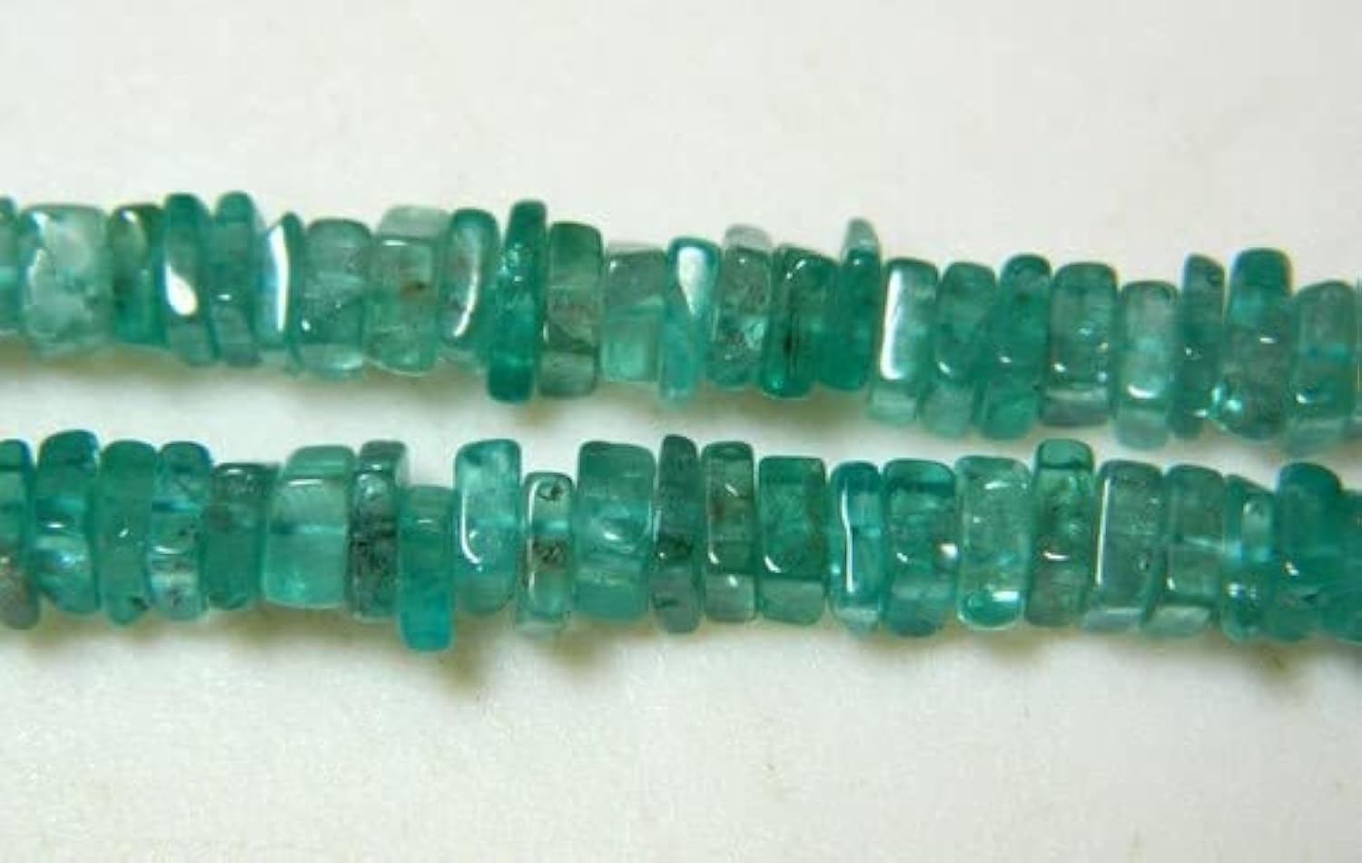 Apatite spacer beads LKBEADS 5mm, perles de nacre Heishi en pierre naturelle pour enfilage