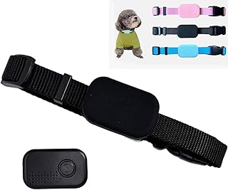 Pet Tracker Collar for Dogs & Cats, Waterproof Cat GPS Tracker Collar for iOS & Android, No Charging Unlimited Range Smart...