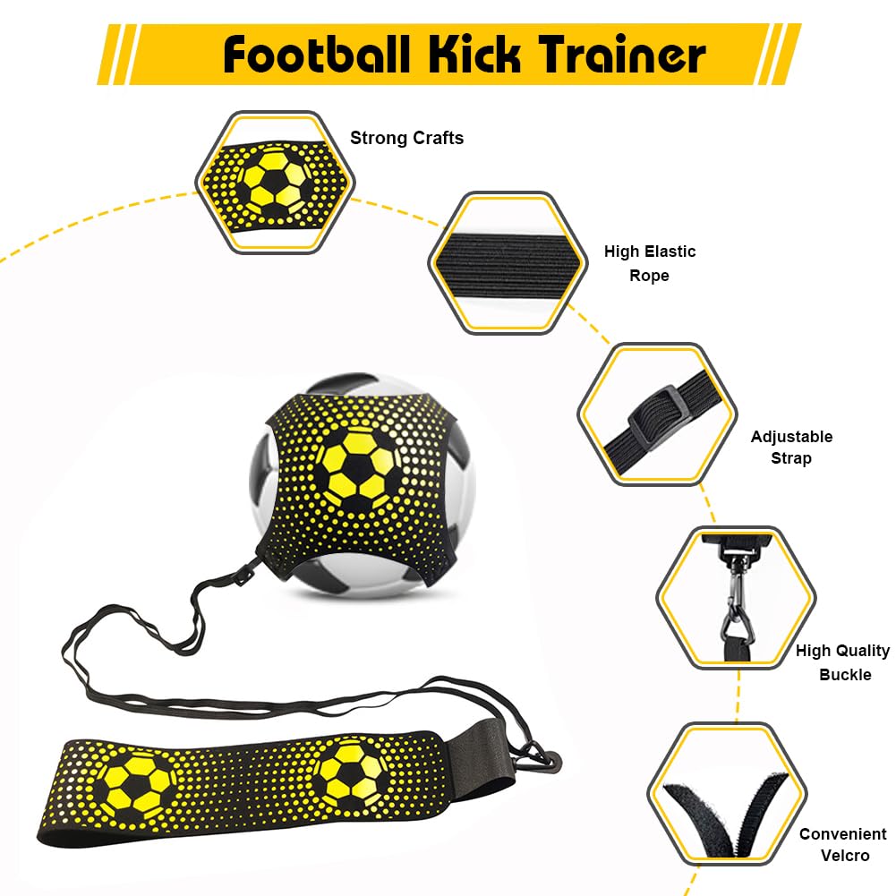 Slalomstangen-Set für Fußball, Agility-Training, inklusive Stangen, 6 Stück, Agility-Leiter, 10 Fußballkegel, Springseil für Geschwindigkeitstraining, Fußballtraining, Basketball und Fitness