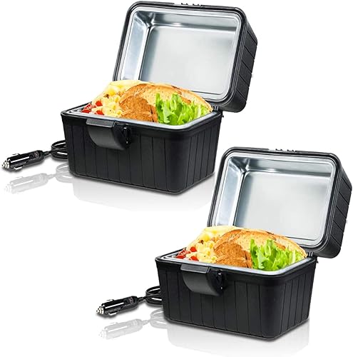 VaygWay Lonchera portátil de 12 V, con aislamiento eléctrico, calentador de alimentos, universal, perfecto para viajes, picnic, campamento y