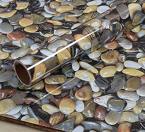 Image of HOME13 Marble Wallpaper Peel & Stick Contact Paper Self Adhesive Decorative Removable Waterproof Wallpaper for Kitchen Cabinet and Furniture Countertops (24 X 120 INCH, Stone Marble)