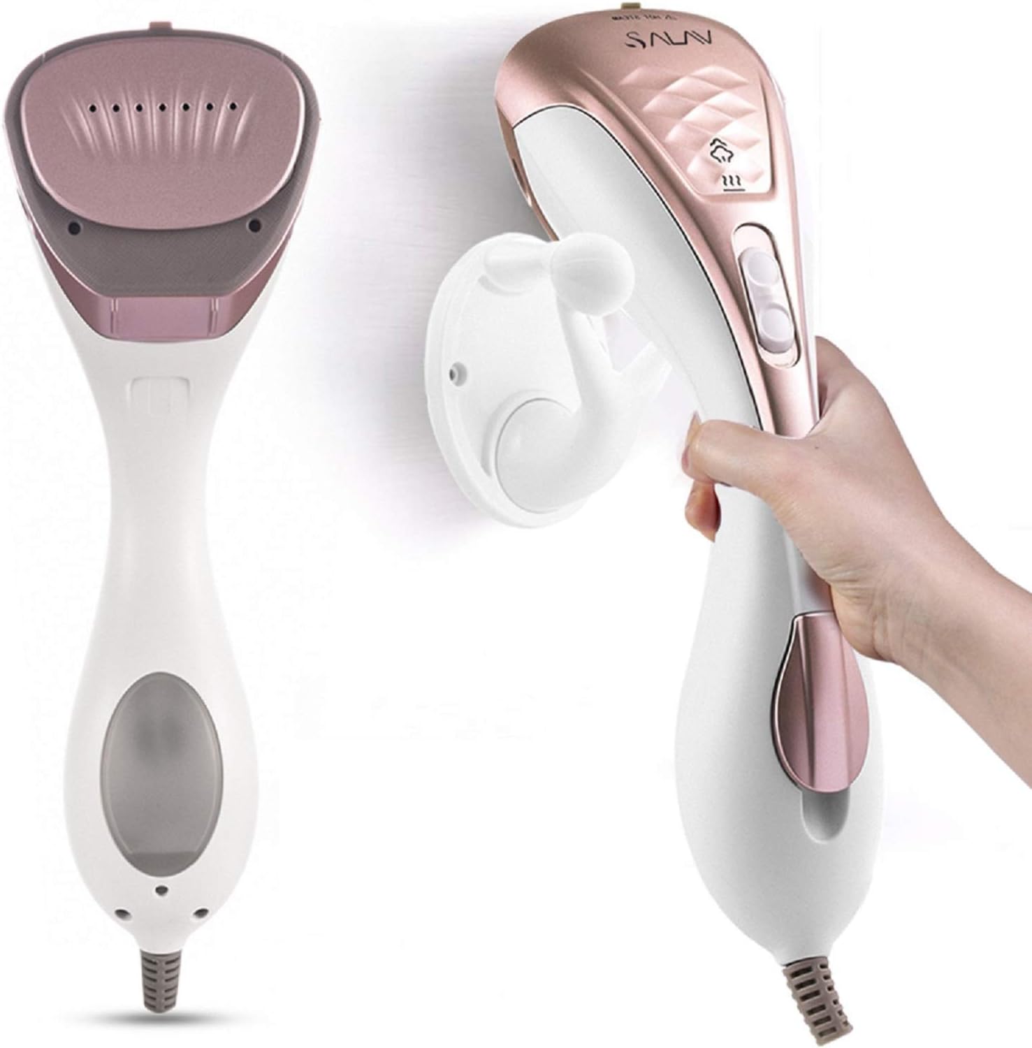 nesmar G5 Dampfglätter, Steamer 2-in-1 Handdampfer für Kleidung und