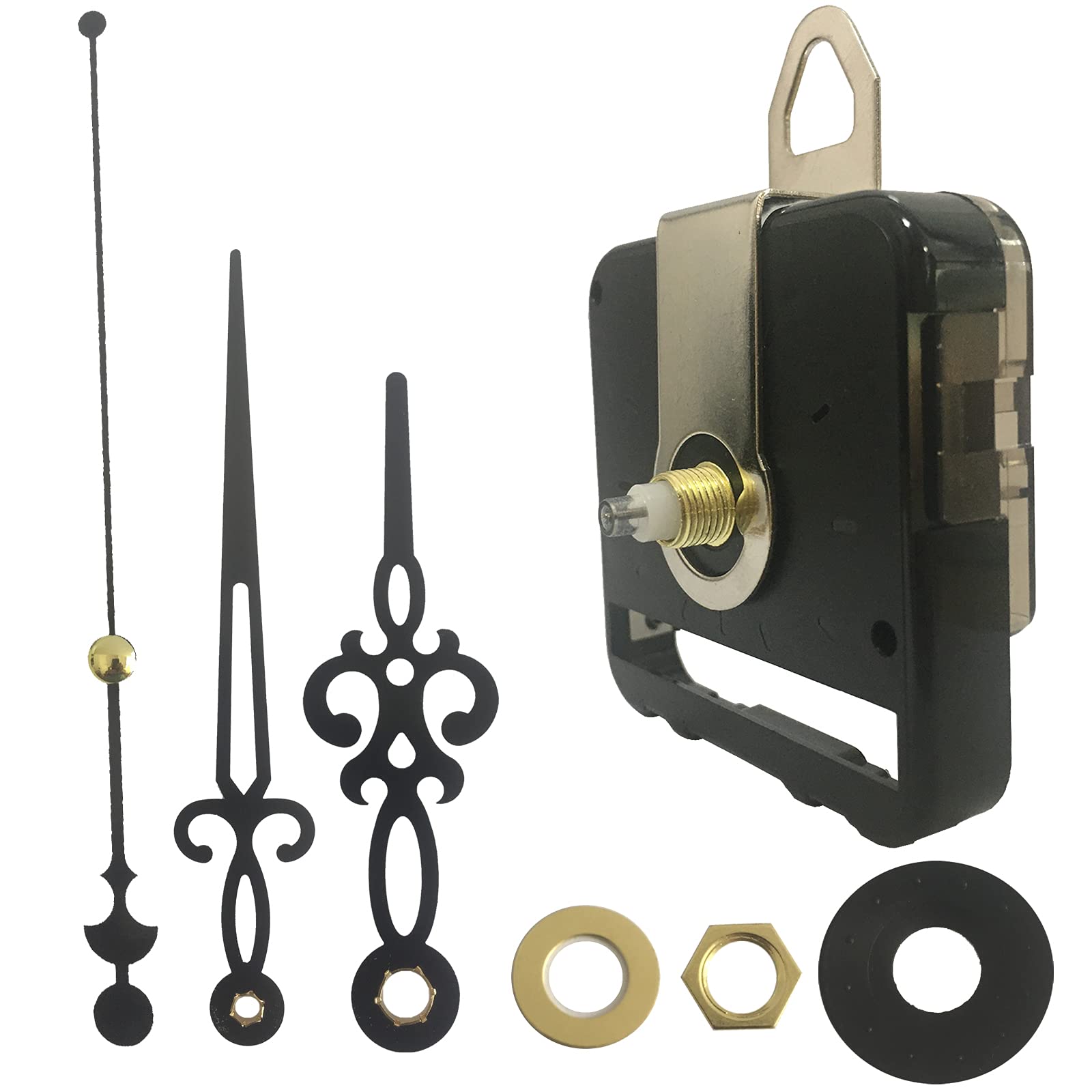 OSTAR DIY Quartz Wall Clock Movement Mechanism Battery Operated 1/2