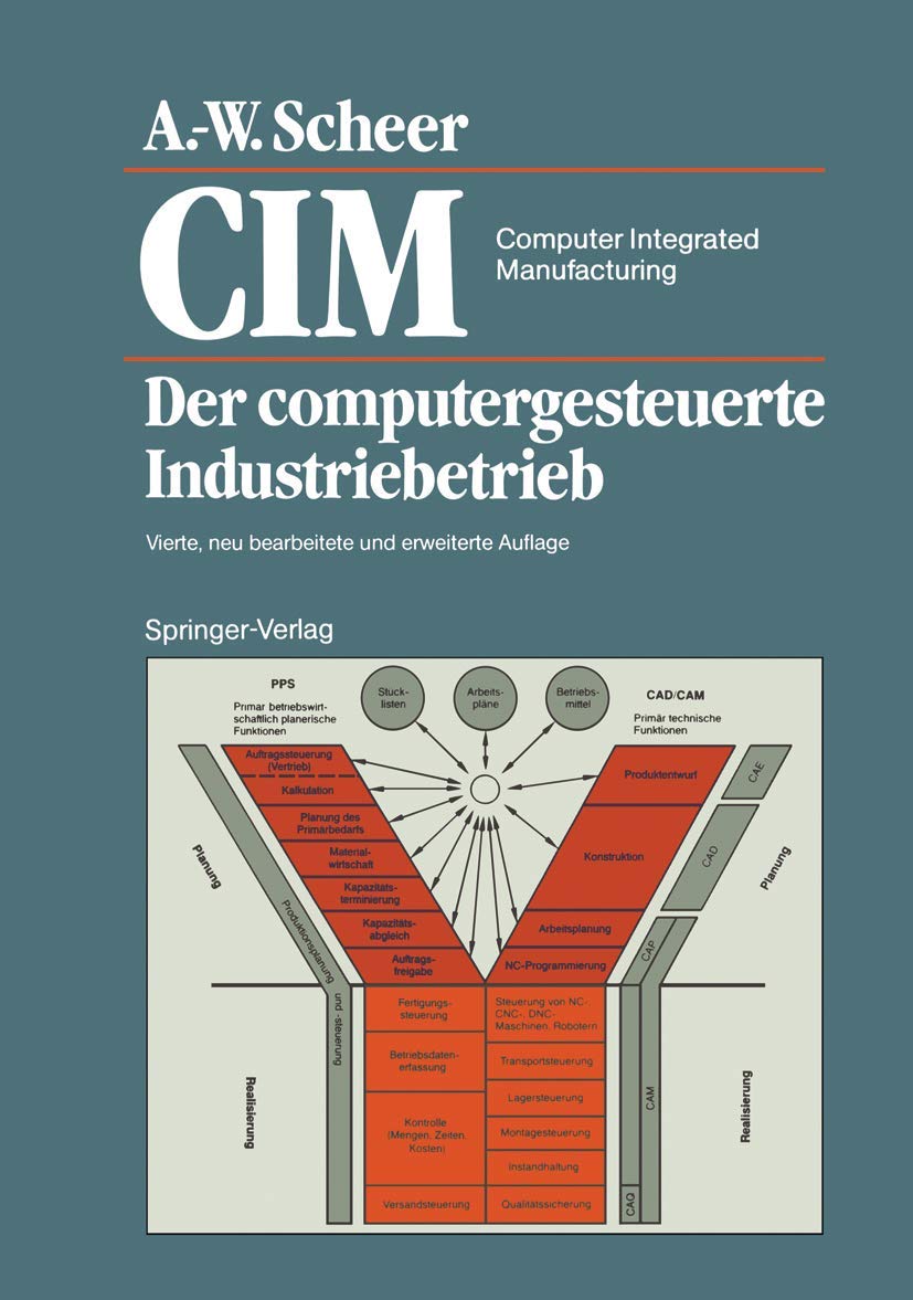 CIM Computer Integrated Manufacturing: Der computergesteuerte Industriebetrieb