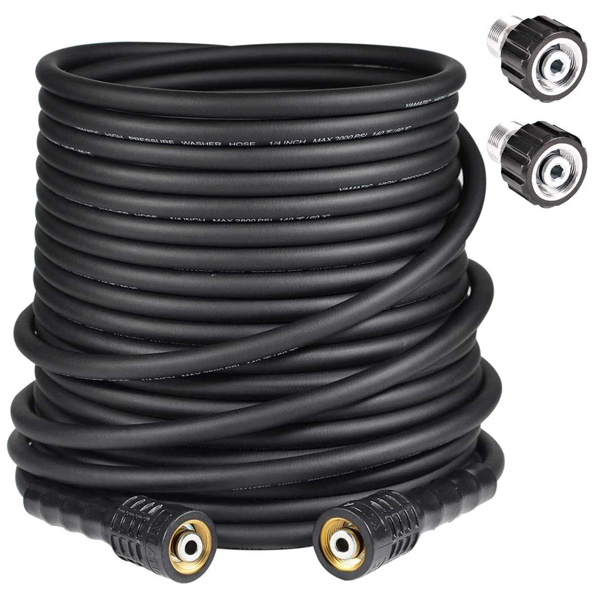 Buy YAMATIC M22 Pressure Washer Hose Extra Flexible with M2214mm &15mm