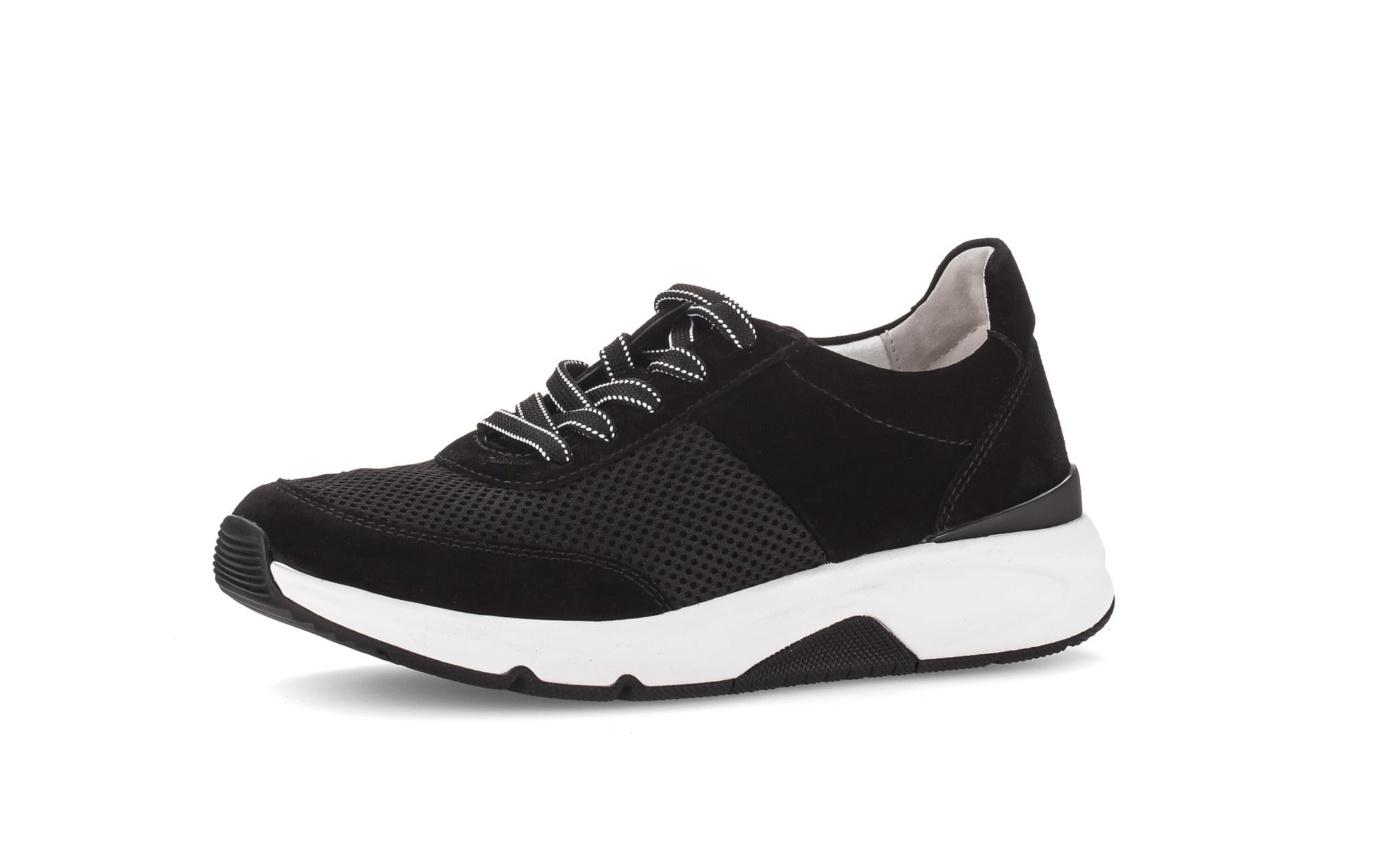 Gabor Damskie buty typu sneaker, damskie sneakersy, czarny 37, 39 EU