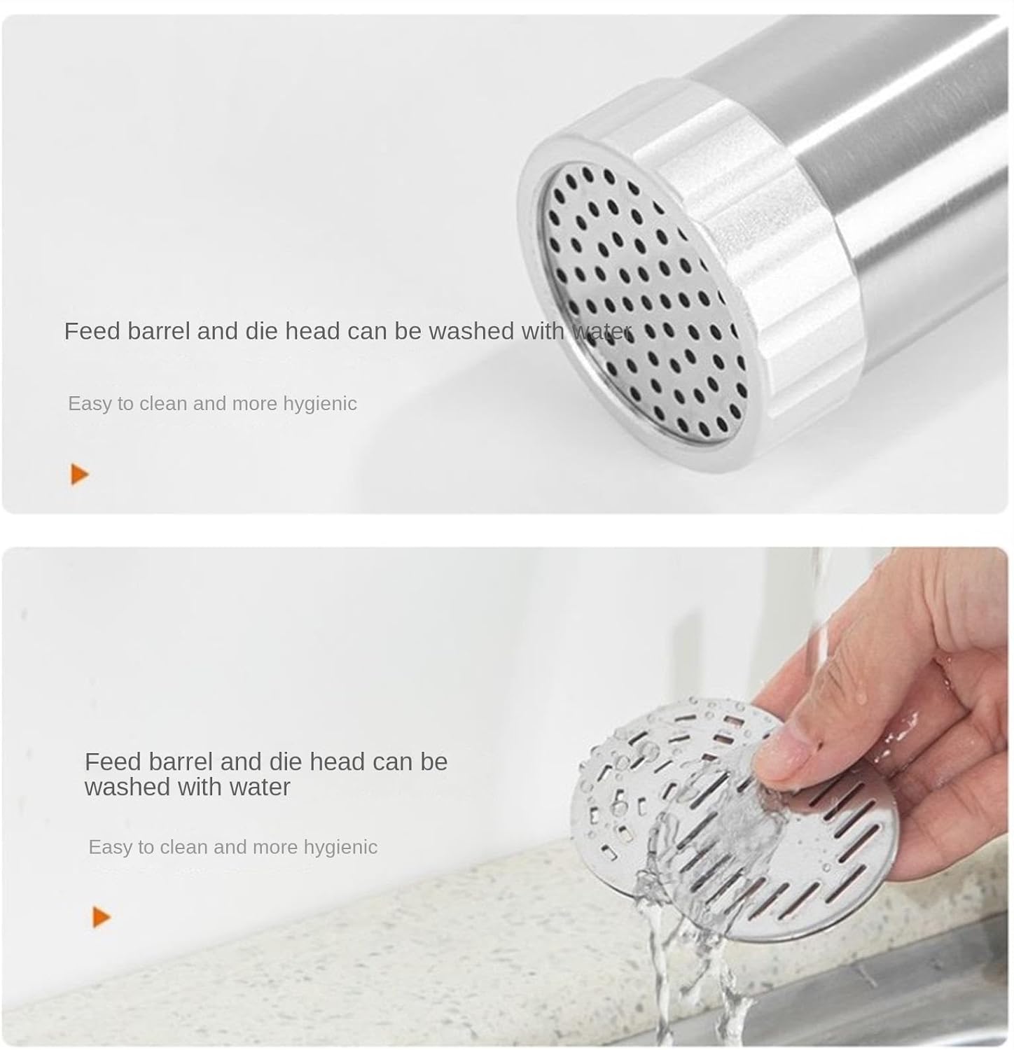 Noodle Machine, Electric Noodle Machine Stainless Steel Handheld Pasta Used for Homemade Homemade Spaghetti Ramen