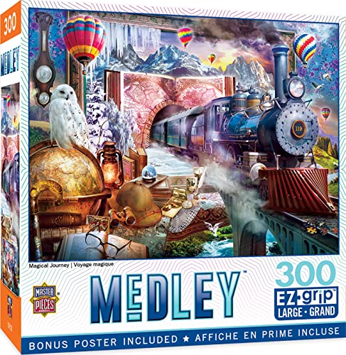 Image of Masterpieces 300 Piece EZ Grip Jigsaw Puzzle - Magical Journey - 18"x24"