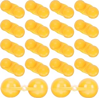 BESPORTBLE 25pcs Fishing Bells Plastic Fishing Alert Bells Outdoor Fishing Rod Bells Fishing Indicator Fishing Equipment Supplies Orange