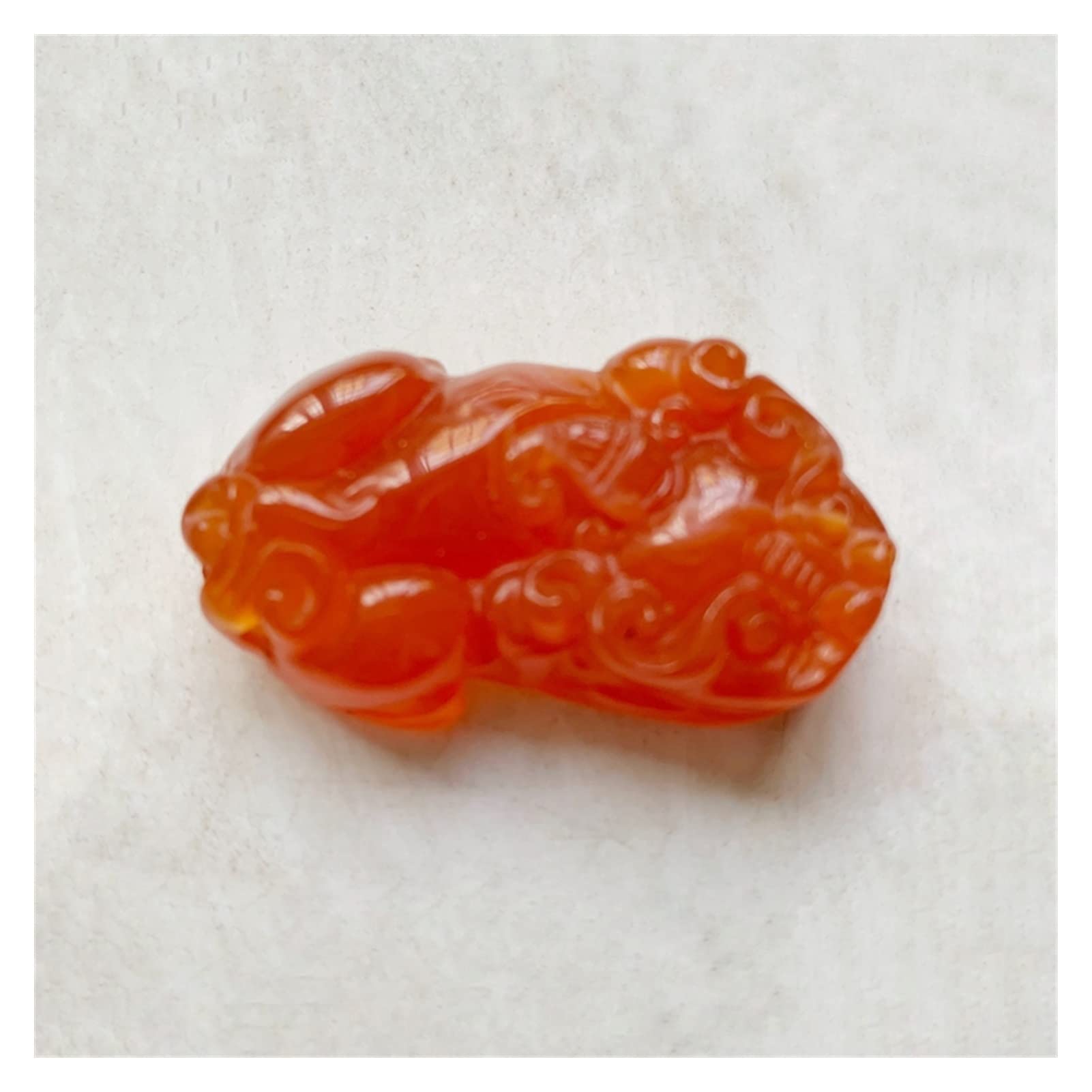 SnamicE Natural crystal rough Carnelian Stone Amulet Agate Stones Natural Animal Pendant Figurine Statue Lucky Stone 1pc Decoration,
