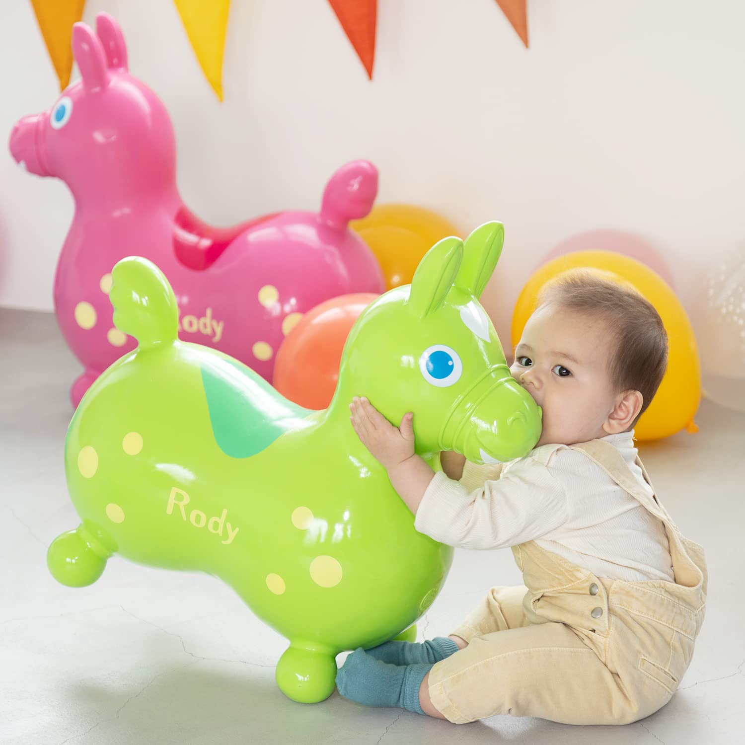 ロディ ライム バランスボールトイ Amazon.co.jp: 【正規品】 ロディ ライム バランスボールトイ 体