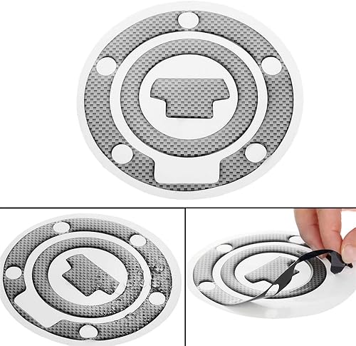 Miniatura 2 de Motorcycle Fuel Tank Sticker 1Pcs Motorcycle Sticker Fuel Cap Cover Pad Sticker Car Decal Protector for Y&AMAHA R1 R6 FZ-1 FJR1300 FZ6 FZ8 FZ1 XJ6