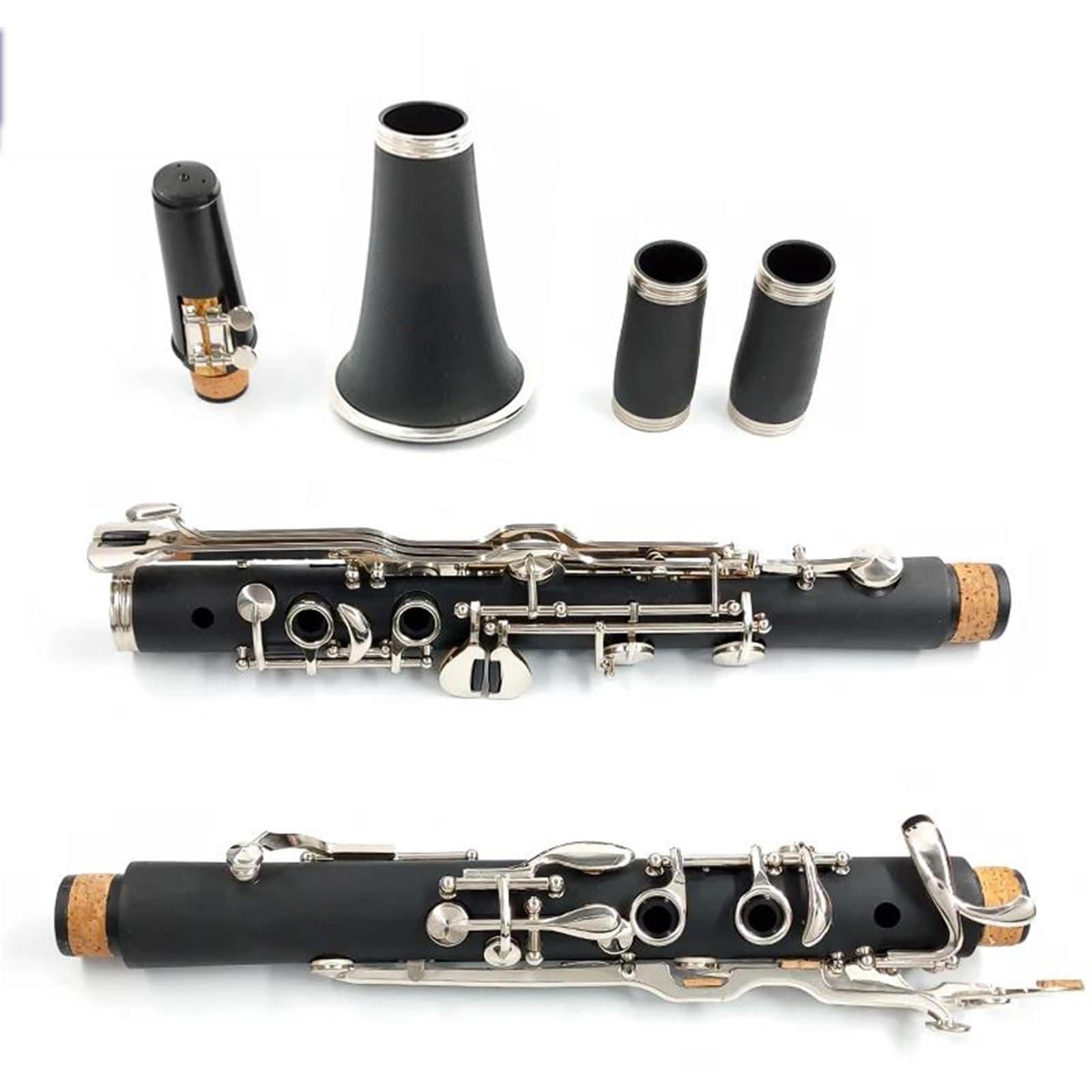 Clarinet Musical Instruments G Tune 18/20 Key Clarinet ABS Resin Body Material Nickel Plated Clarinet(20Key)