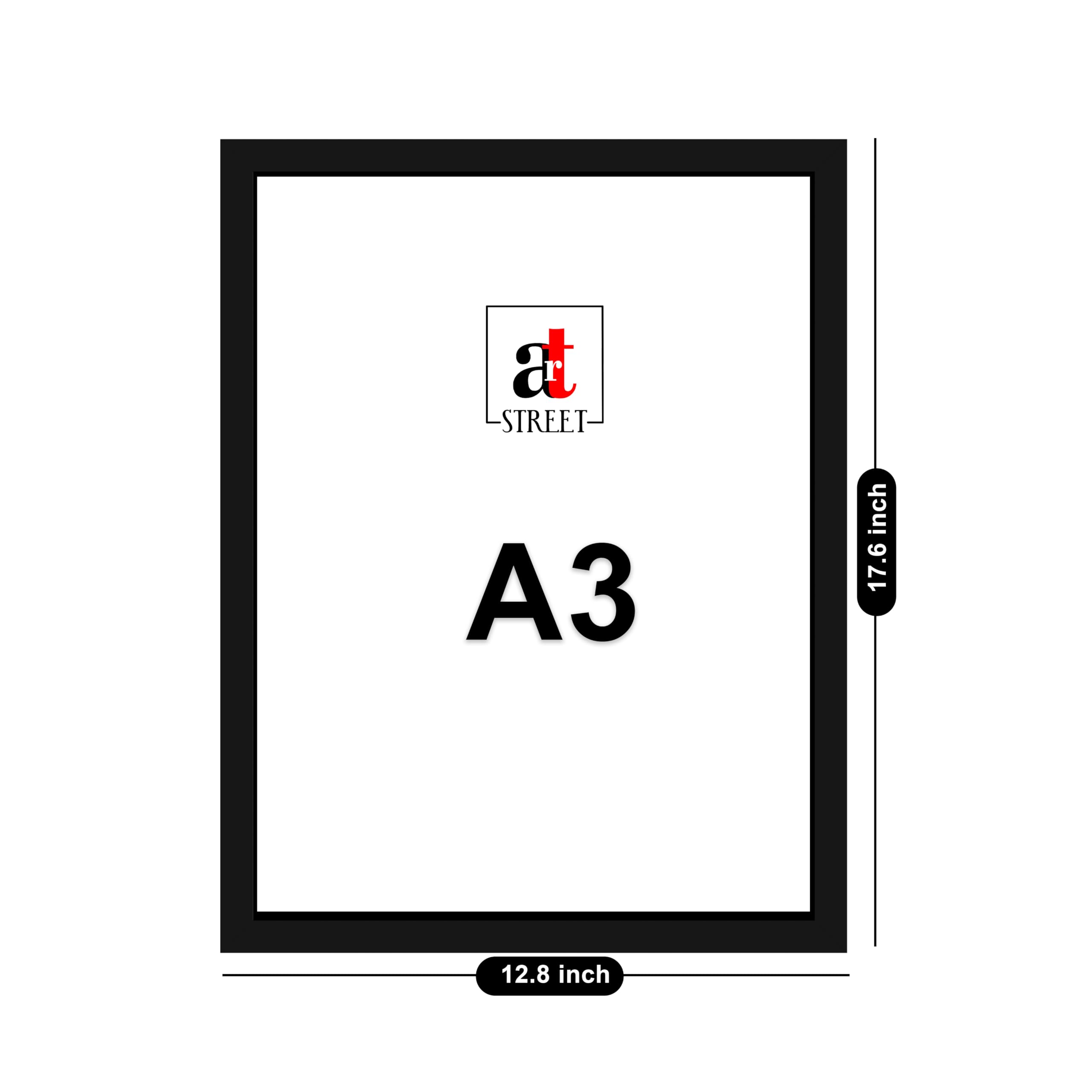 SNAP ART 10th Anniversary Customized Photo Frame with 18 Personal Photos + Special Date & Name Printed | Ready-to-Hang Wall Frame | Gifting for Couples 13x18 Inch Black 1