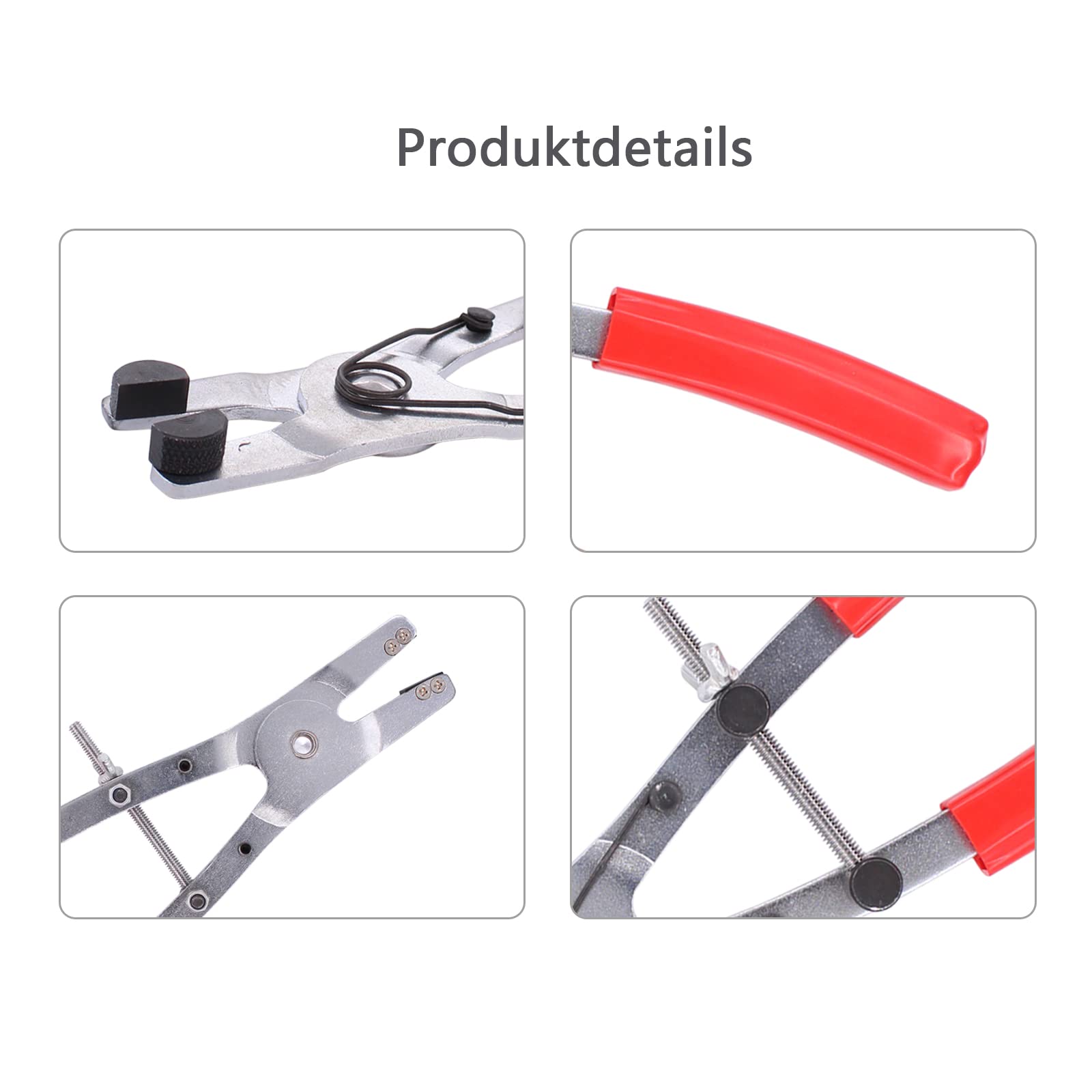 Doo Engy Pince à piston de frein - Extracteur de piston en acier au carbone - Outils de réparation pour scooters, quads et motos - Démontage des pistons de frein