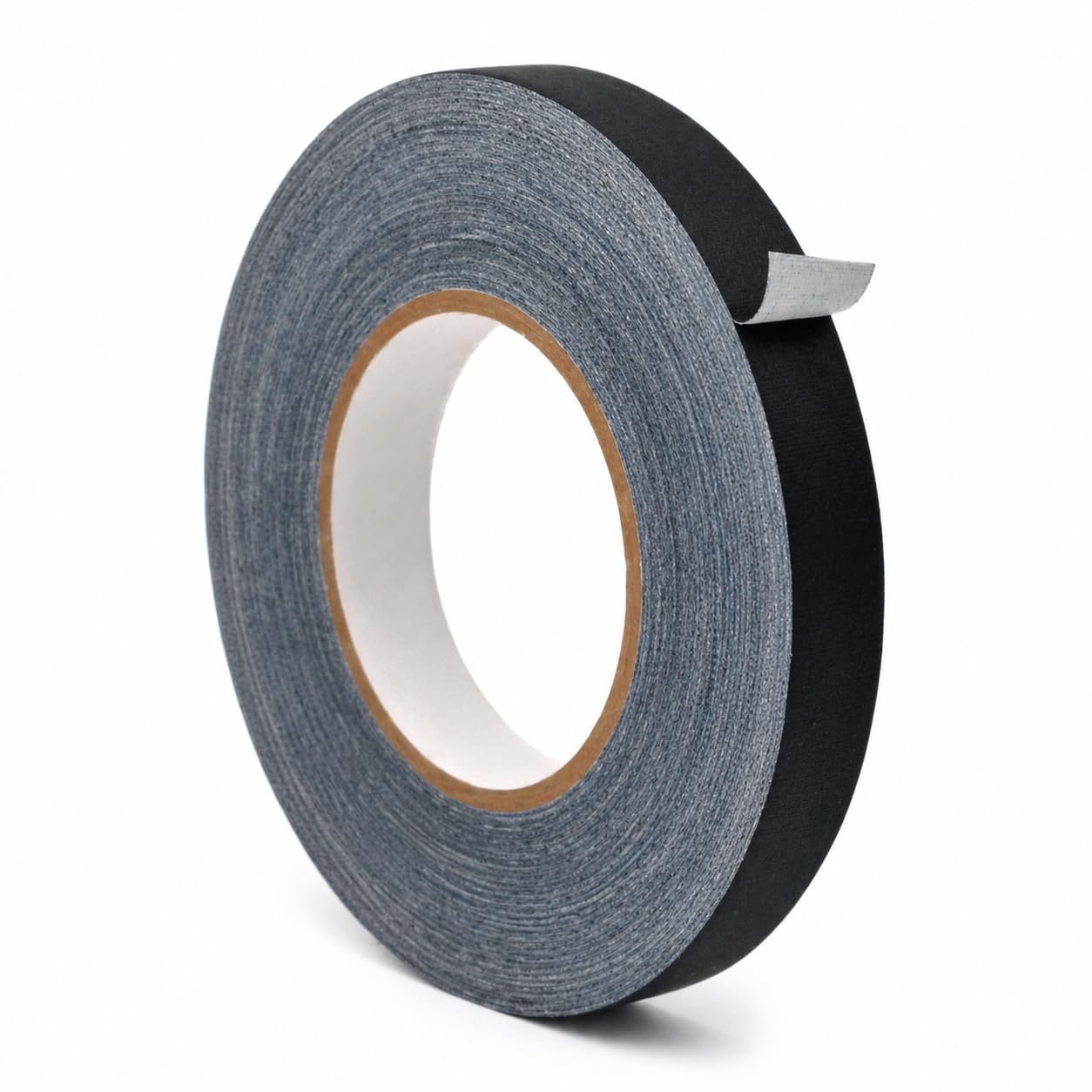 WOD Professional Grade Black Gaffer Tape - Made in USA - 1 in. x 50 yds. (48-Rolls) No Sticky Residue, Cables, Non Reflective, Hand Tearable, Gaff Cloth Trade Shows, Concerts