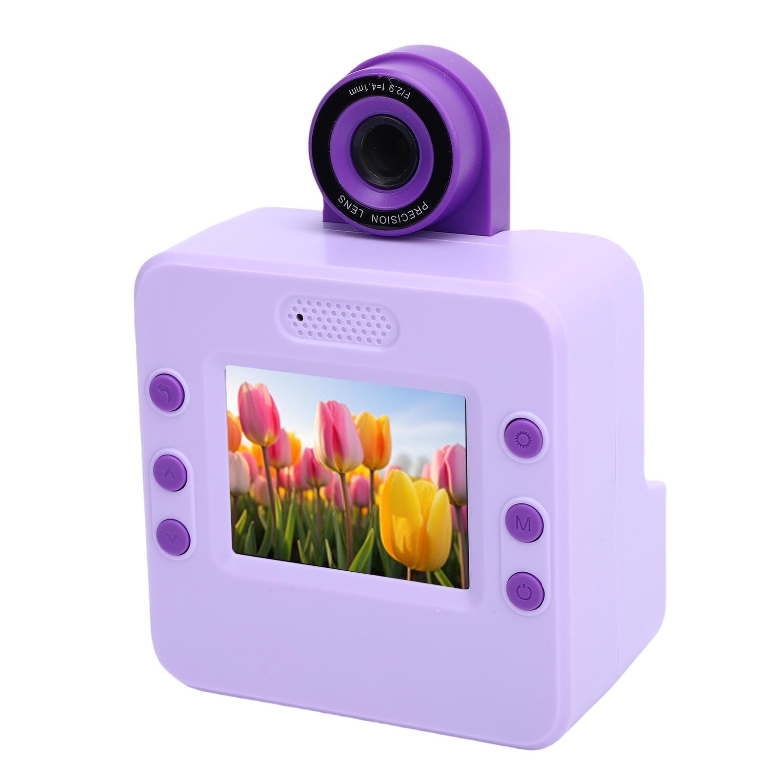 Dpofirs Instant Print Camera con capacità 24MP (PURPLE)